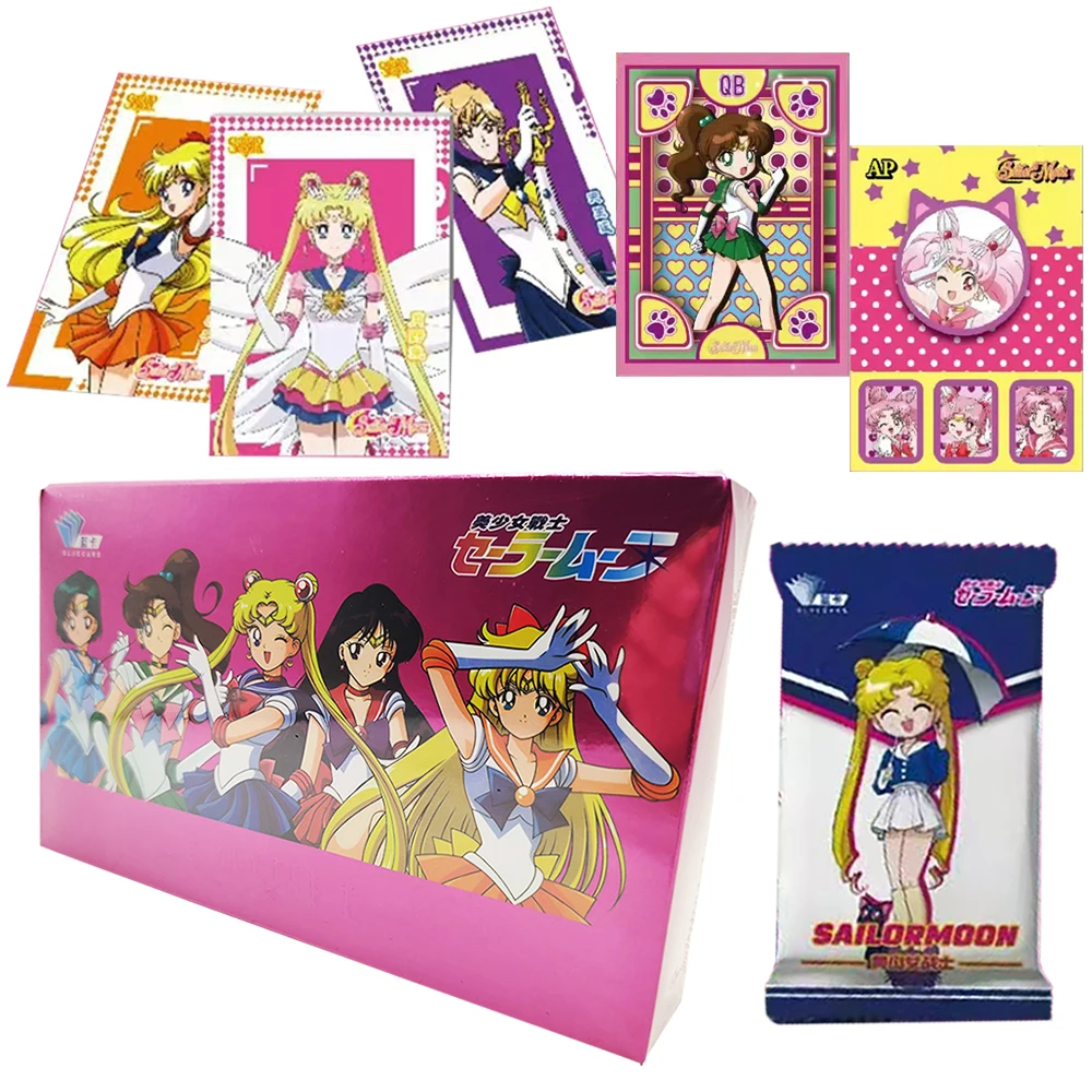 

Коллекционная карта Сейлор Мун, японское аниме, красивая девушка, Hino Rei Kino Makoto, креативная карта персонажа, периферийные игрушки, детский подарок