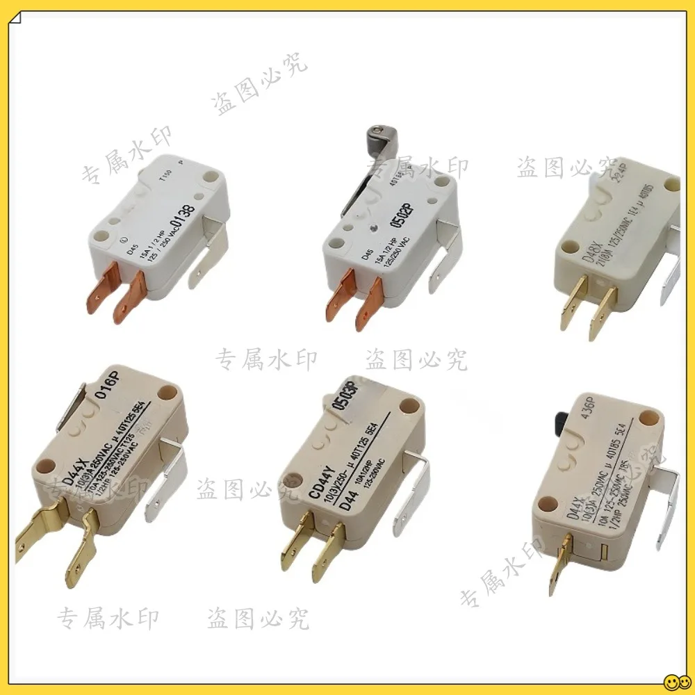 

NEW 5PCS D44X CD44Y D44X 10A D45 15A D48X 21A Micro Switch Short Handle 10A 250V