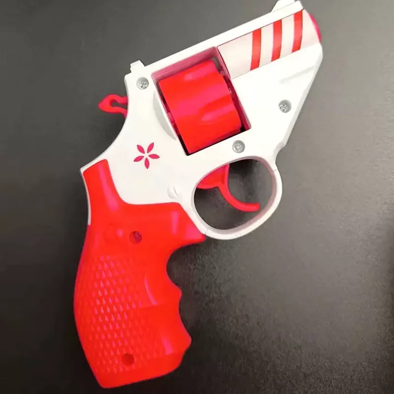 Game Honkai Star Rail Sparkle Cosplay Prop Handgun Model Unisex Adult Red Weapon Revolver Role Play Party Halloween Accessory