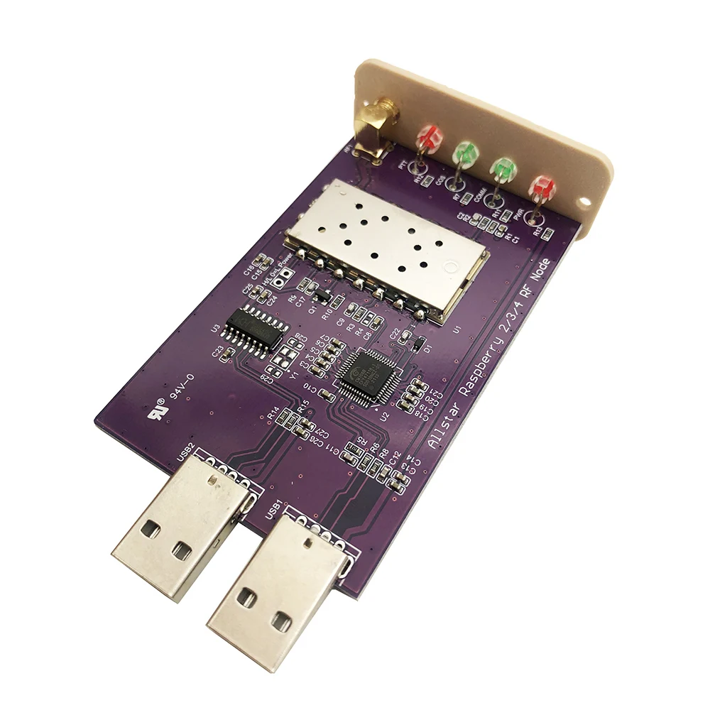 Jumbospot Nieuwe Sr110u Sa818 Shari Raspberry Pi Gehost Allstar Node Uhf 1000Mw Met Case Hotspot