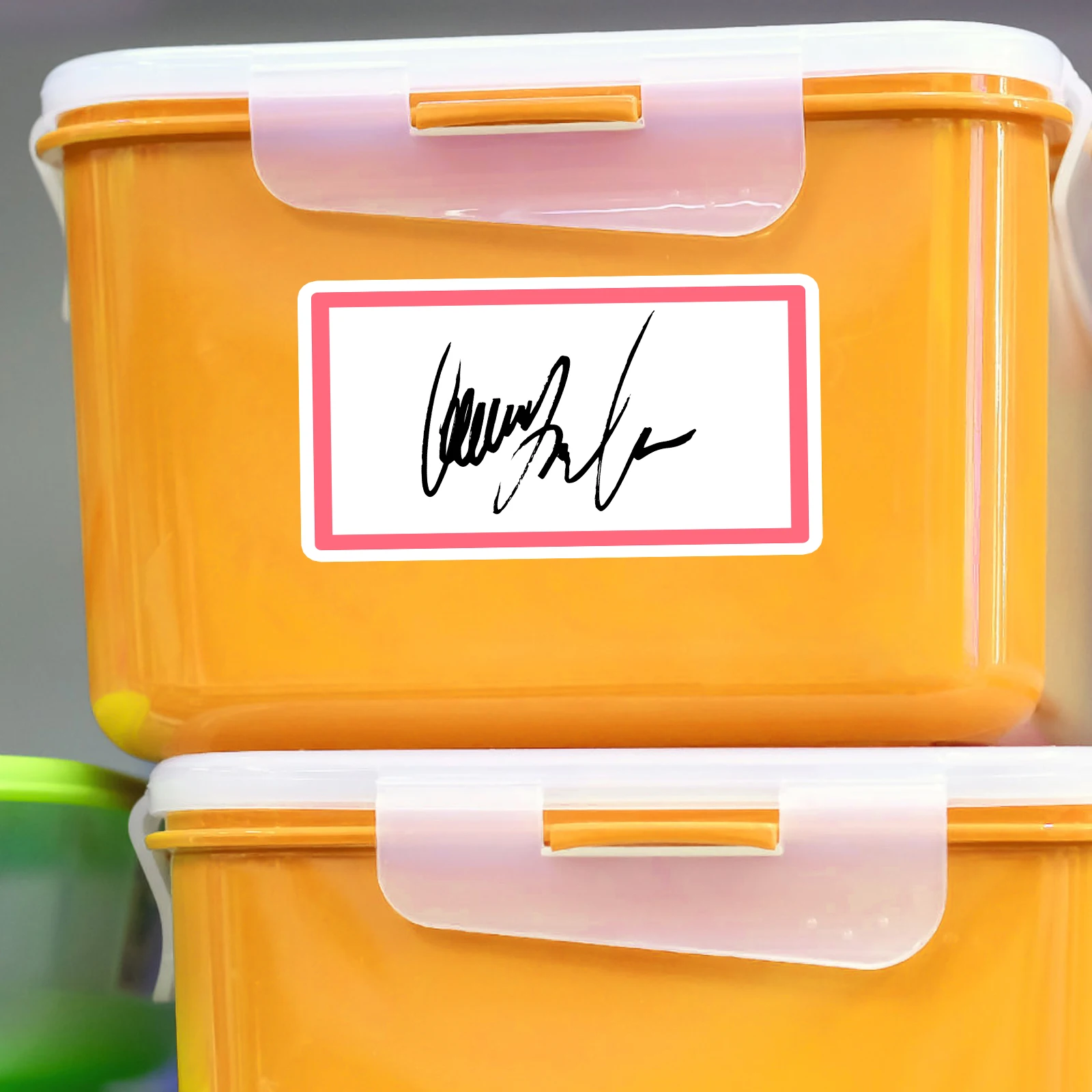 

2 Rolls Name Label Tags Self Adhesive Blank Stickers For School Office Home Dry Erase Labels Classified Marking Tag Stickers