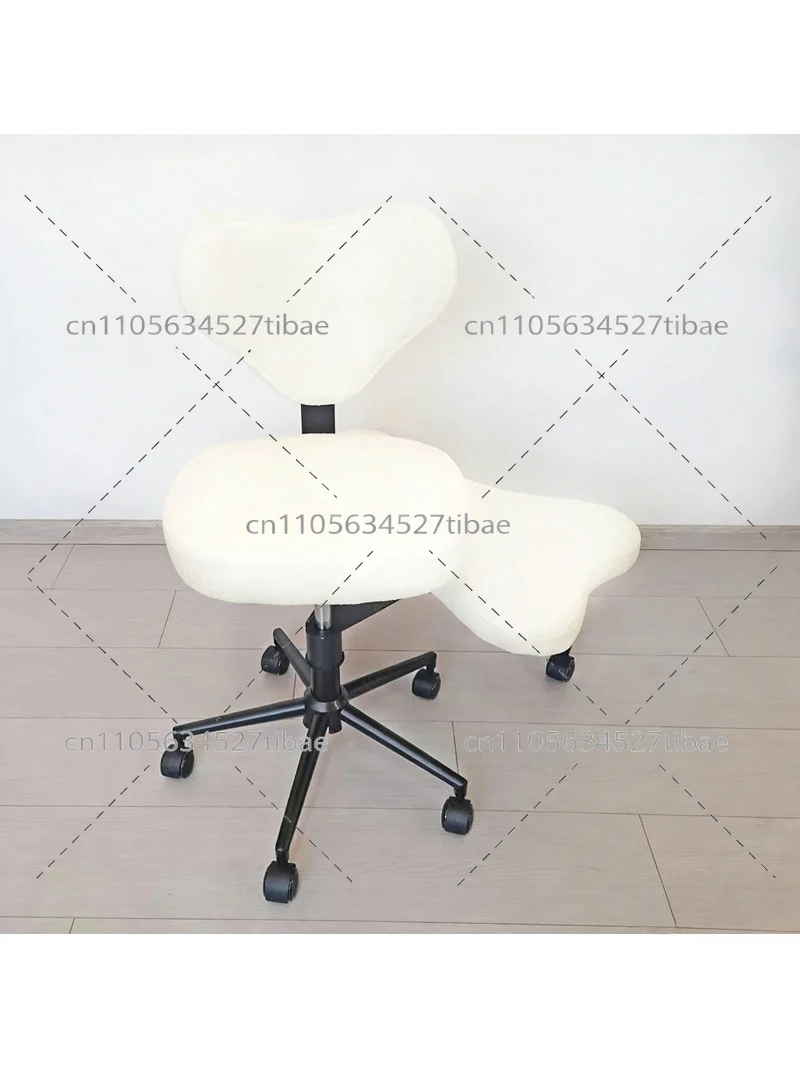 Modern comfortable cross-legged lazy chair squatting computer seat, suitable for long-term sitting in dormitories and offices