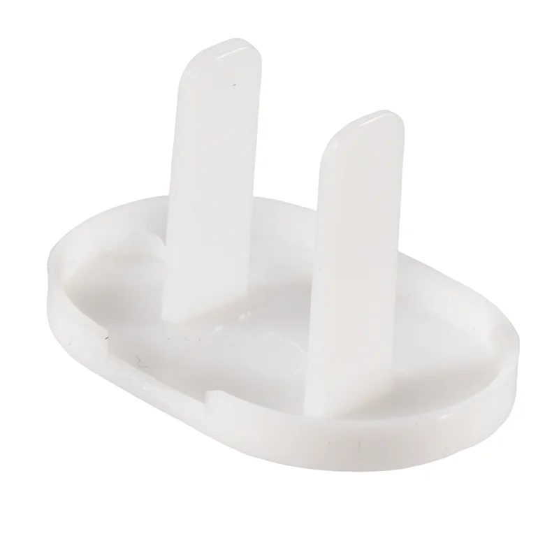 T84C-50Pcs المضادة للصدمات الكهربائية المقابس حامي غطاء غطاء مقبس الطاقة مخرج كهربائي الطفل الأطفال حارس السلامة فتحتين