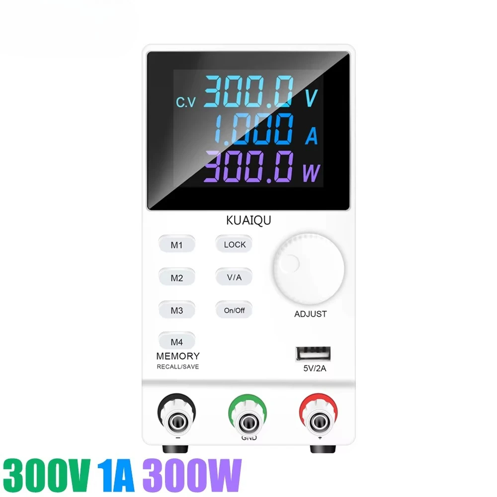 KUAIQU SPPS3001D 300V1A300W  220V 200V 160V 150V Output  Lab Benchtop Power Supply Cell Phone Battery Charge Product Aging Test