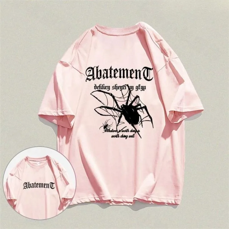 تصميم الشارع الجديد لخريف مارفل هو تي شيرت رجالي فضفاض بأكمام قصيرة مصنوع من القطن الخالص بنسبة 100% #4