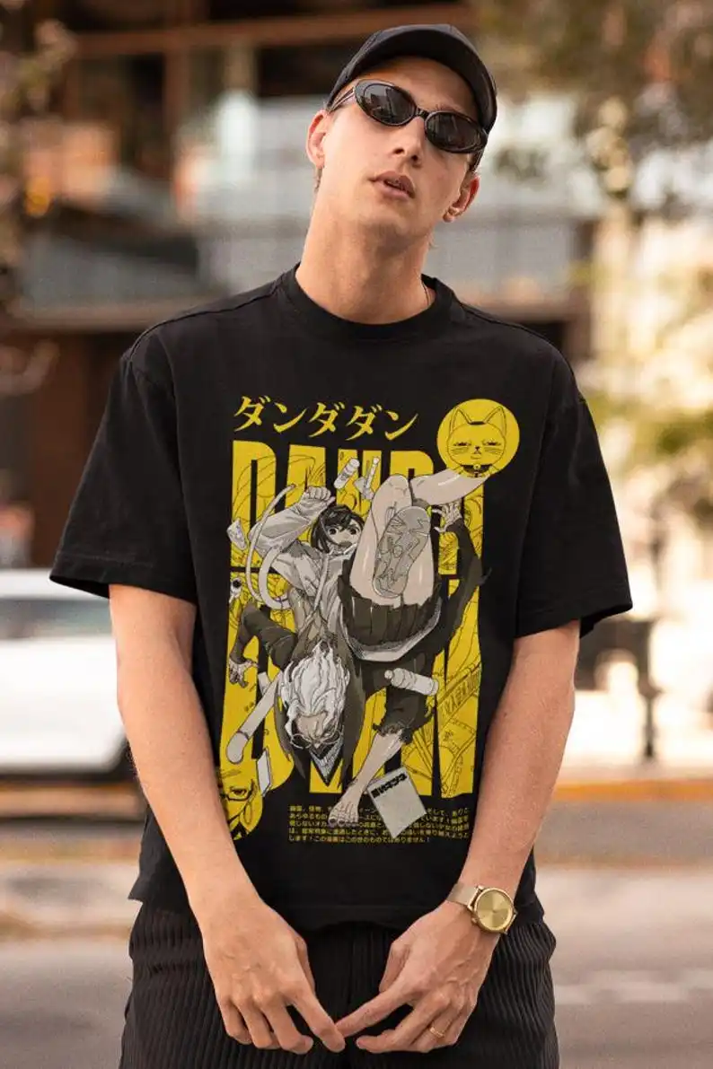 Dandadan T-shirt Japanaise Anime Manga Gift Exclusive Shirt All Size