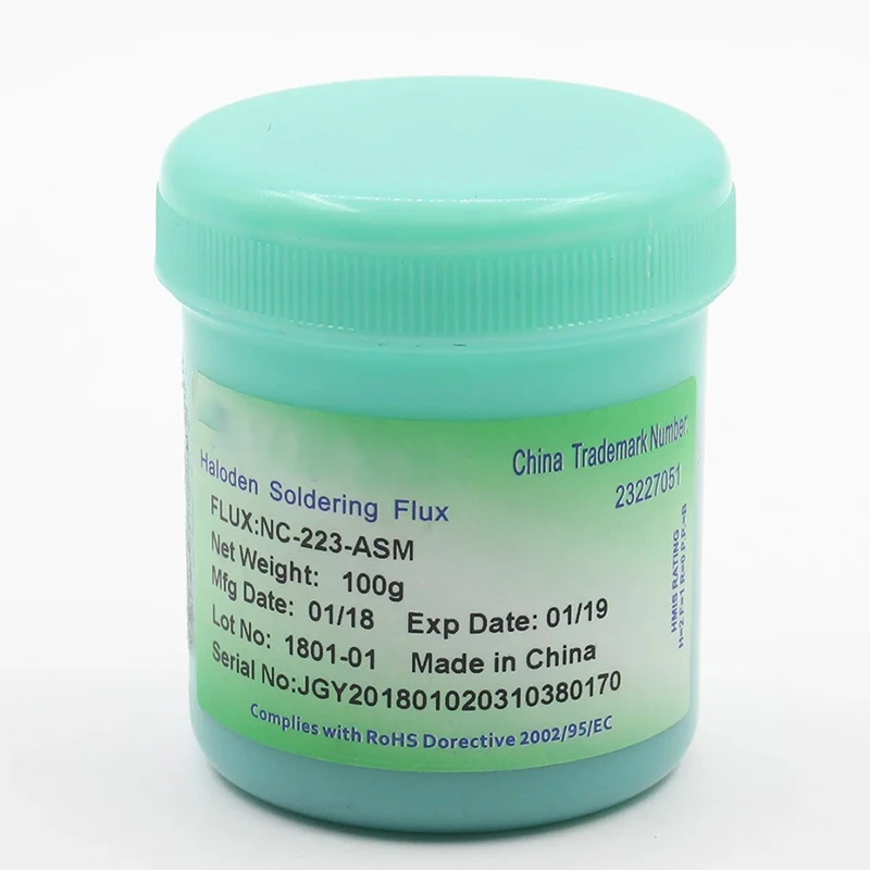 100G Flux Original NC 559 218 ASM for BGA Welding Rework Station No-Clean Soldering Flux Tip Refresher Soldering Paste Welding