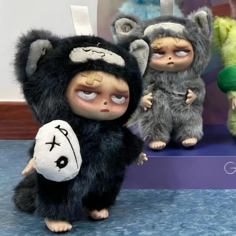 New Original V2 Sleep Grumpipi Series Blind Box Toy Vinyl Face Doll Trendy Pendant Decor Macaron Color Bag Collection Doll Gift