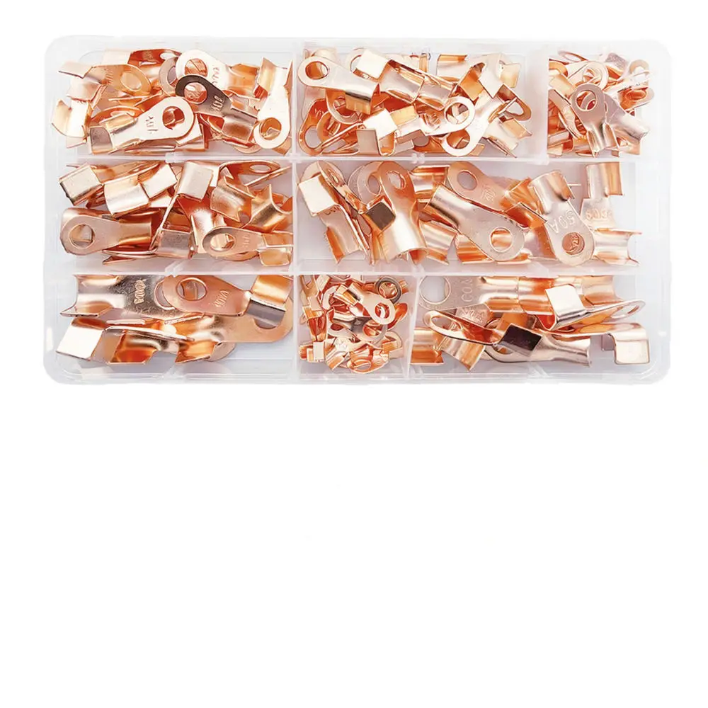 Industrial Grade Copper Cable Terminals Open Mouth Design Electrical Connector For Bingyu Hardware Wiring Solutions