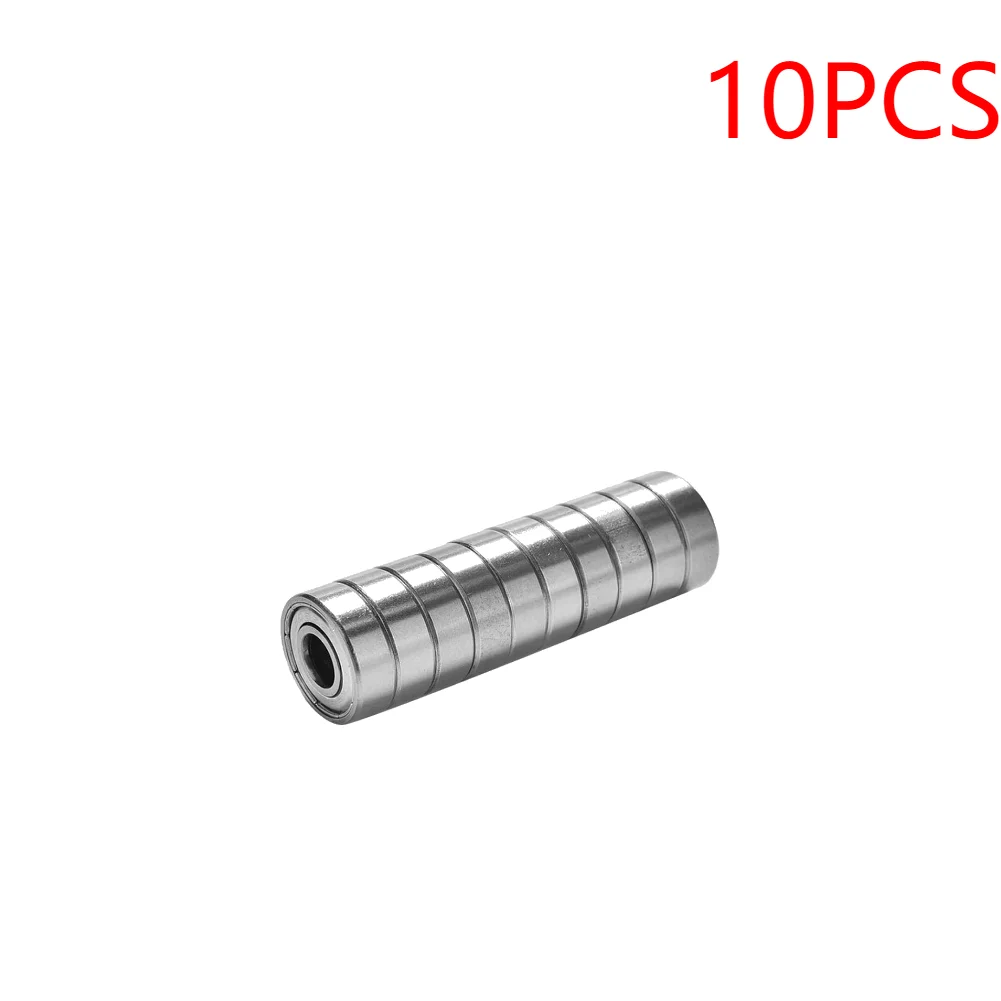 100–10 Stück 608ZZ Rillenkugellager 8 x 22 x 7/8 x 22 x 7 mm, doppelt geschirmt, Miniatur-Hochkohlenstoffstahl, einreihig, 608ZZ ABEC-7