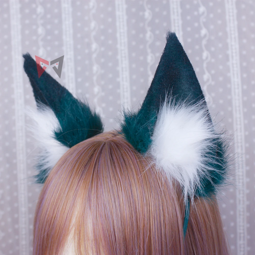 New Honkai: Star Rail Yukong Cosplay Prop Fox  Ears Hairhoop Headwear Headband Custom Made For Game Party Christmas