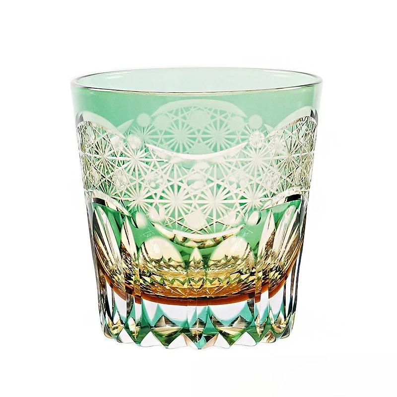 Hand-carved crystal glass, whiskey glasses, household premium foreign wine glasses