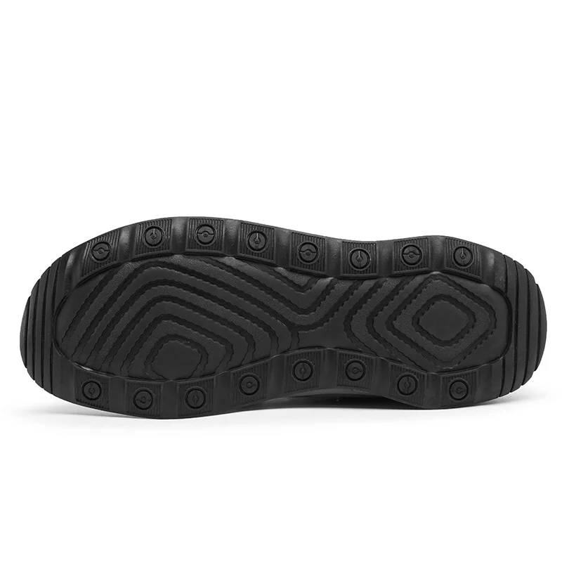 Hiking  High Top Boots Men's Fashion Motorcycle Ankle 2025 Winter Boots Lace Up Botas Cowboy shoe chelsea men boots platform