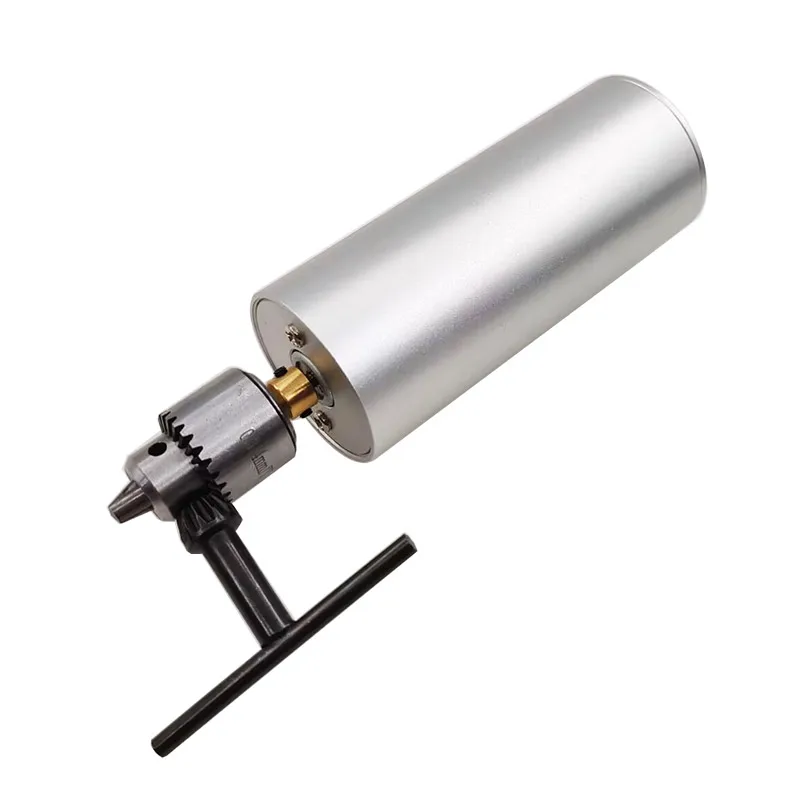 Imagem -06 - Pequeno Conjunto de Broca Elétrica com Alto Torque dc Motor Faça Você Mesmo Grinder Metal Alumínio Shel Compatível com 12v5a Power Adapter Rs555