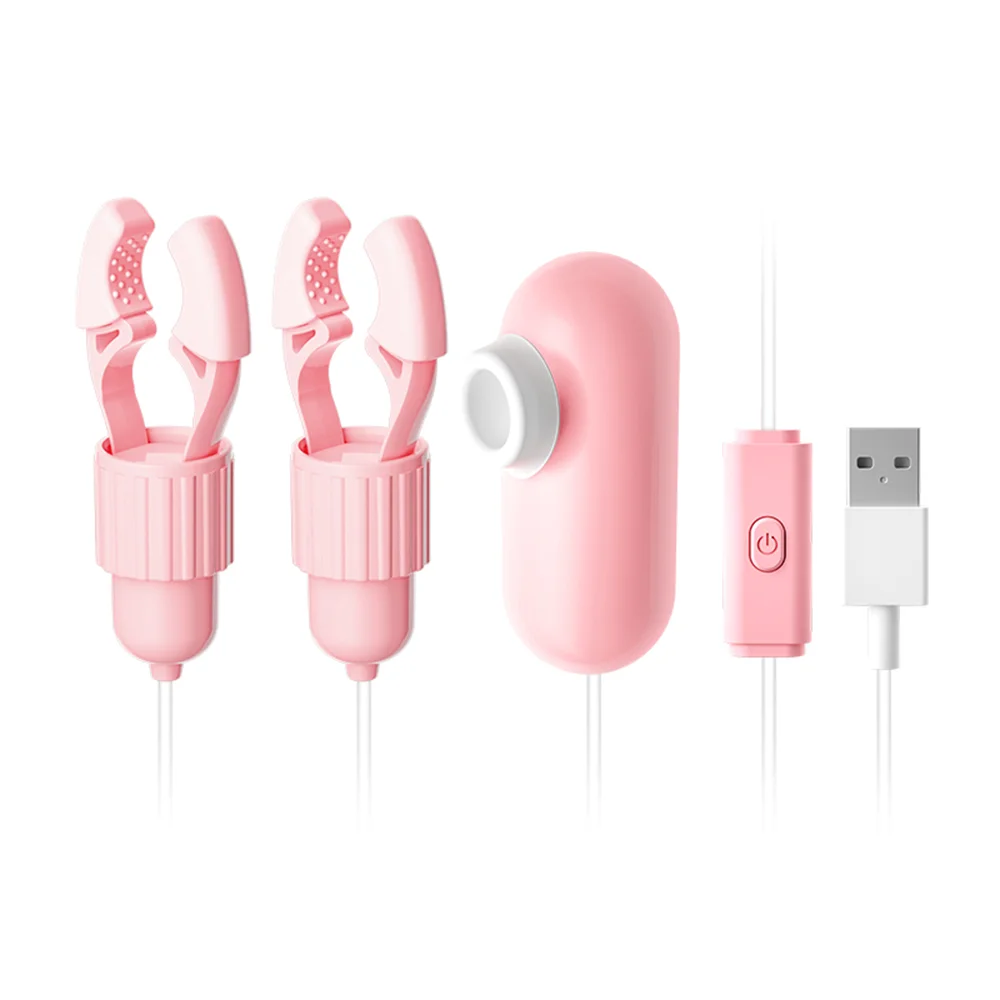 Sex Toy For Women Nipple Clamps Vibrator Clit Sucking Nipple Tease Tongue Licking Multi-frequency Vibration Masturbation Toys_voghion.com
