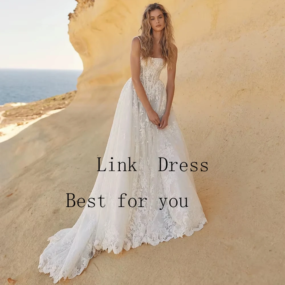 Fashion Strapless Wedding Dresses for Ladies Soft Tulle Bridal Gowns Exquisite Sleeveless Vestidos De Novia New 2026 Summer