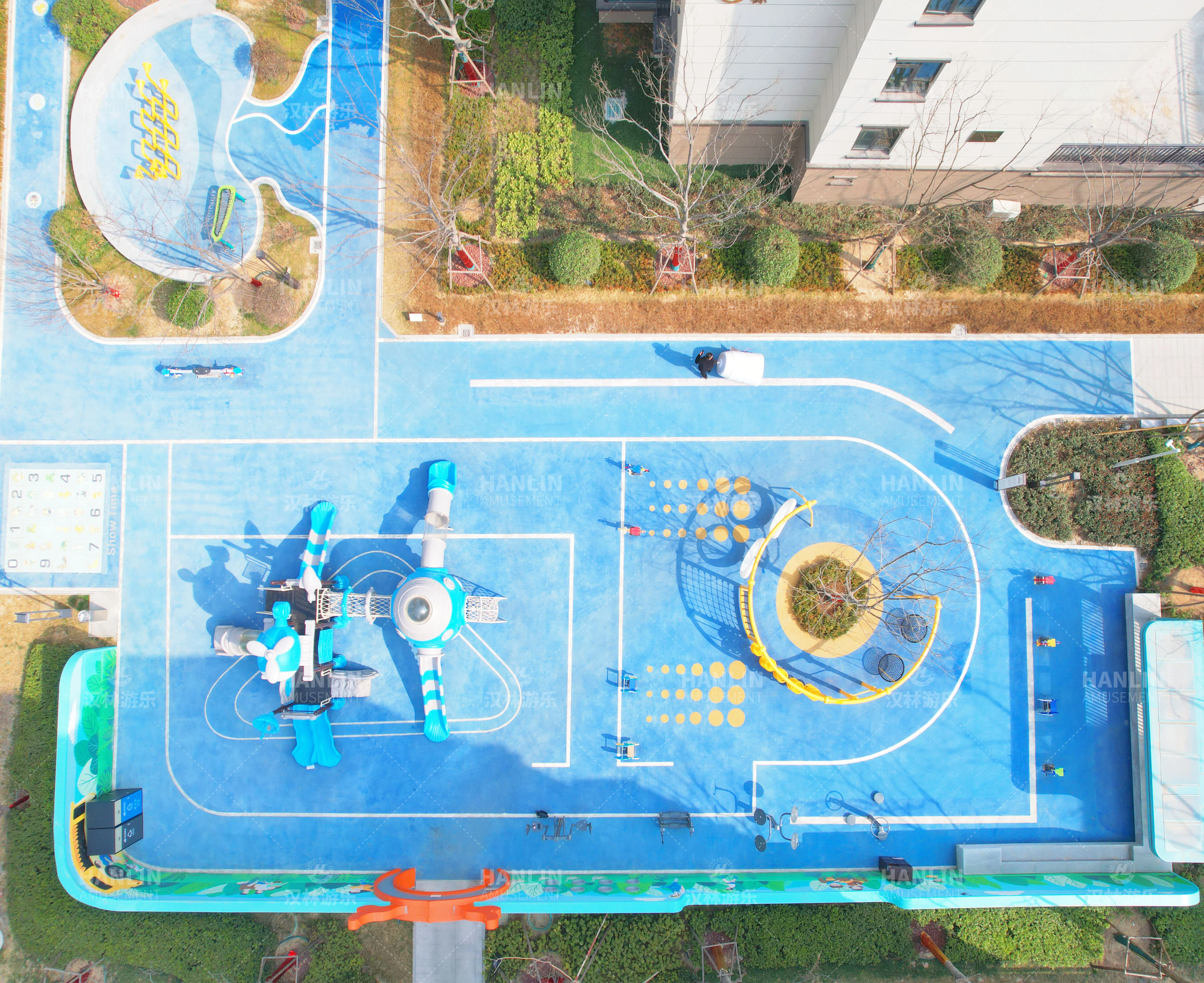 Commercial Outdoor Playground  - Outdoor Kid Friendly ulasan dan harga