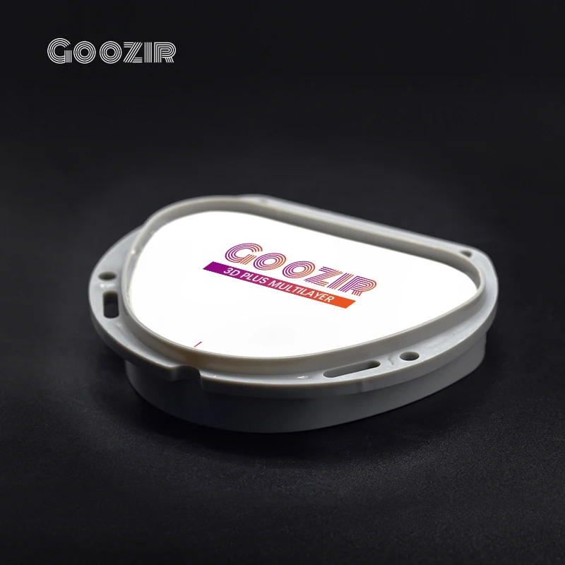 Goozir-bloques de zirconia dental multicapa, 89x18mm, 3D, puente largo de disco multicapa