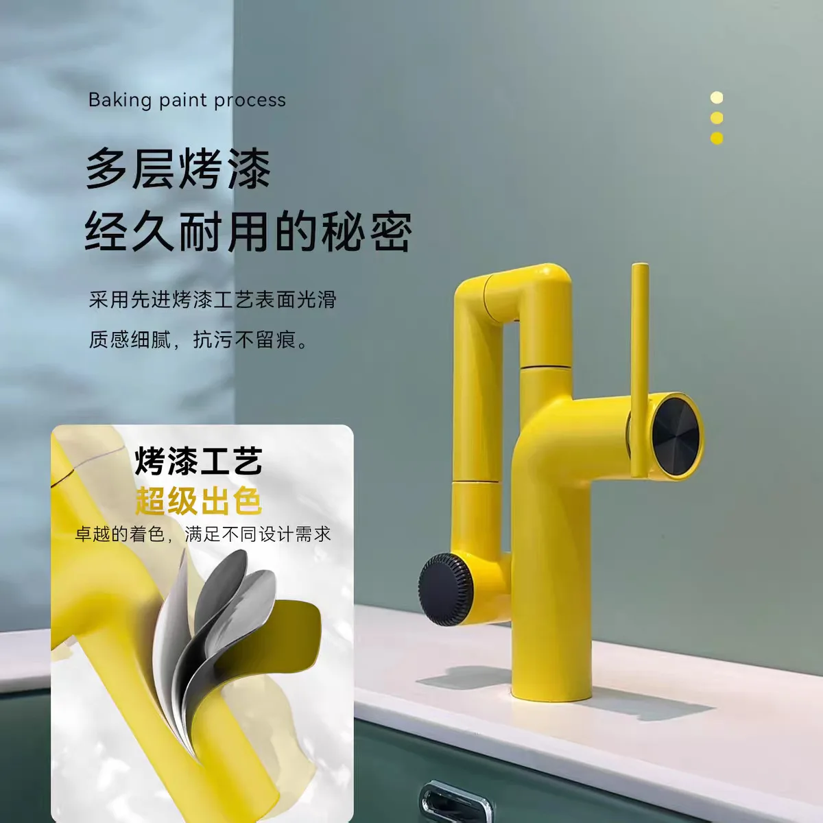 Dual control design: infrared touchless sensor + touch screen temperature adjustment, meet household commercial usage demands.