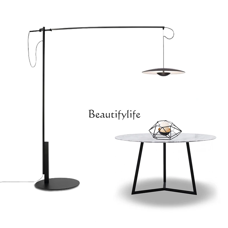 

Living room floor luminous ornament minimalist modern creative sofa fishing luminous ornament