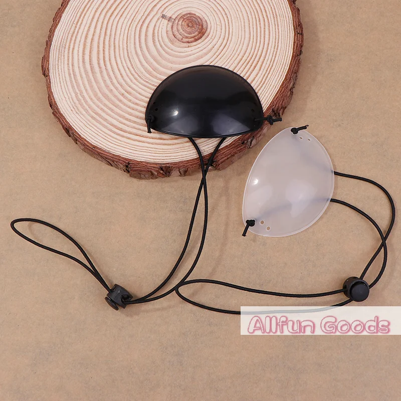 Translucent Black Single Eye Protect Correction Children's Monocular Eye Goggle Patch Amblyopia Blindfold One Eye Strabismus