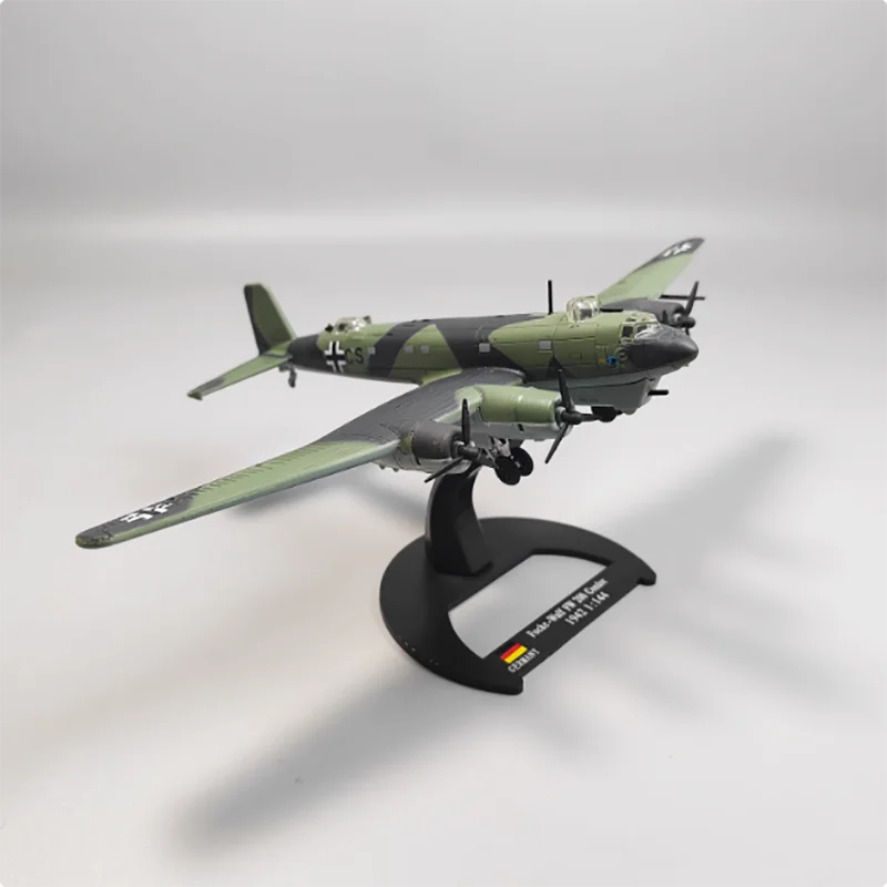 مقياس 1:144 الألماني FW200 FW-200 كوندور النقل استطلاع سبيكة الطائرات العسكرية المنتج حلية جمع #4