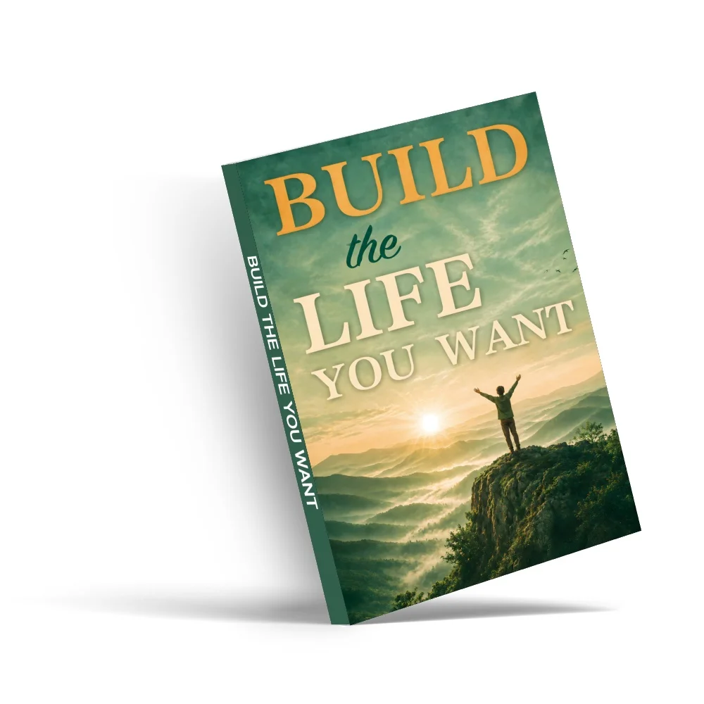Build the Life You Want, Personal Growth, Happiness Building, Life Direction, and Motivation Guide