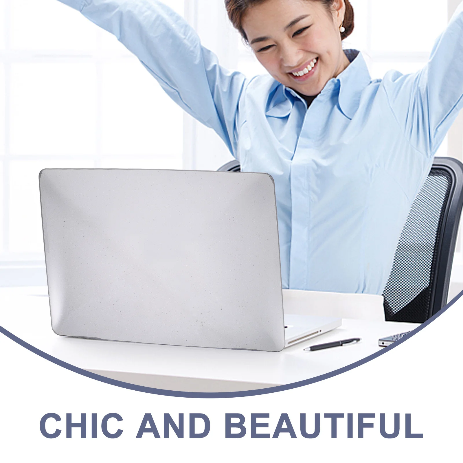 

1Set Tpu Laptop Shell Cover Good Dimensional Stability Access All Ports Notebook Protector Skin A1932 A2337 Laptop Shell