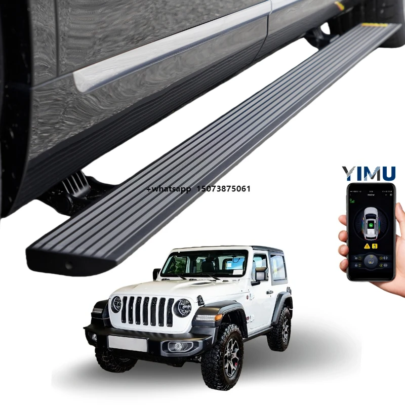 

Aluminum Running Board Automatic Electric Power Side Step for Wrangler JL Rubicon Offroad Accessories