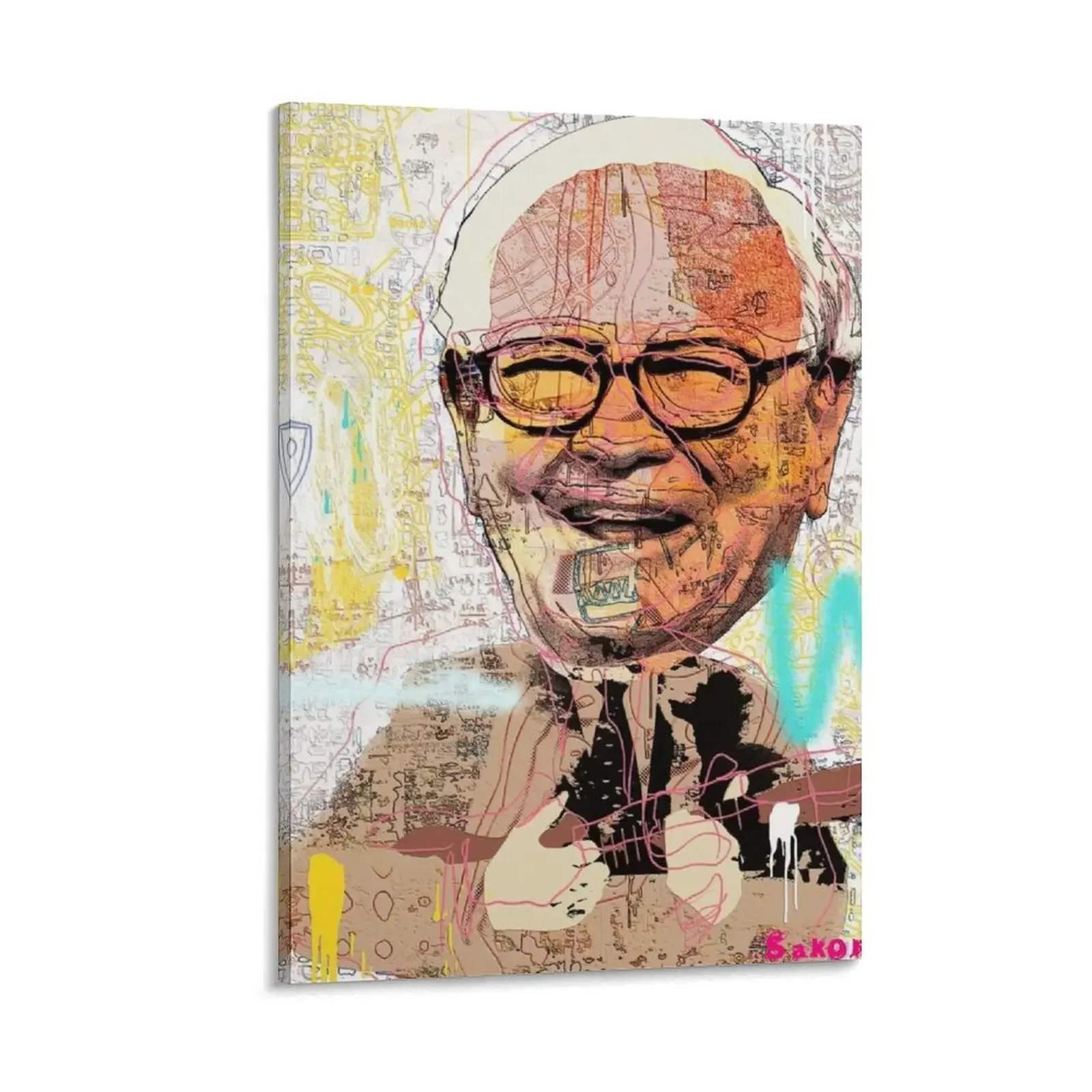 

my favorite/Warren Edward Buffett Canvas Painting posters Wall paintings stickers & posters