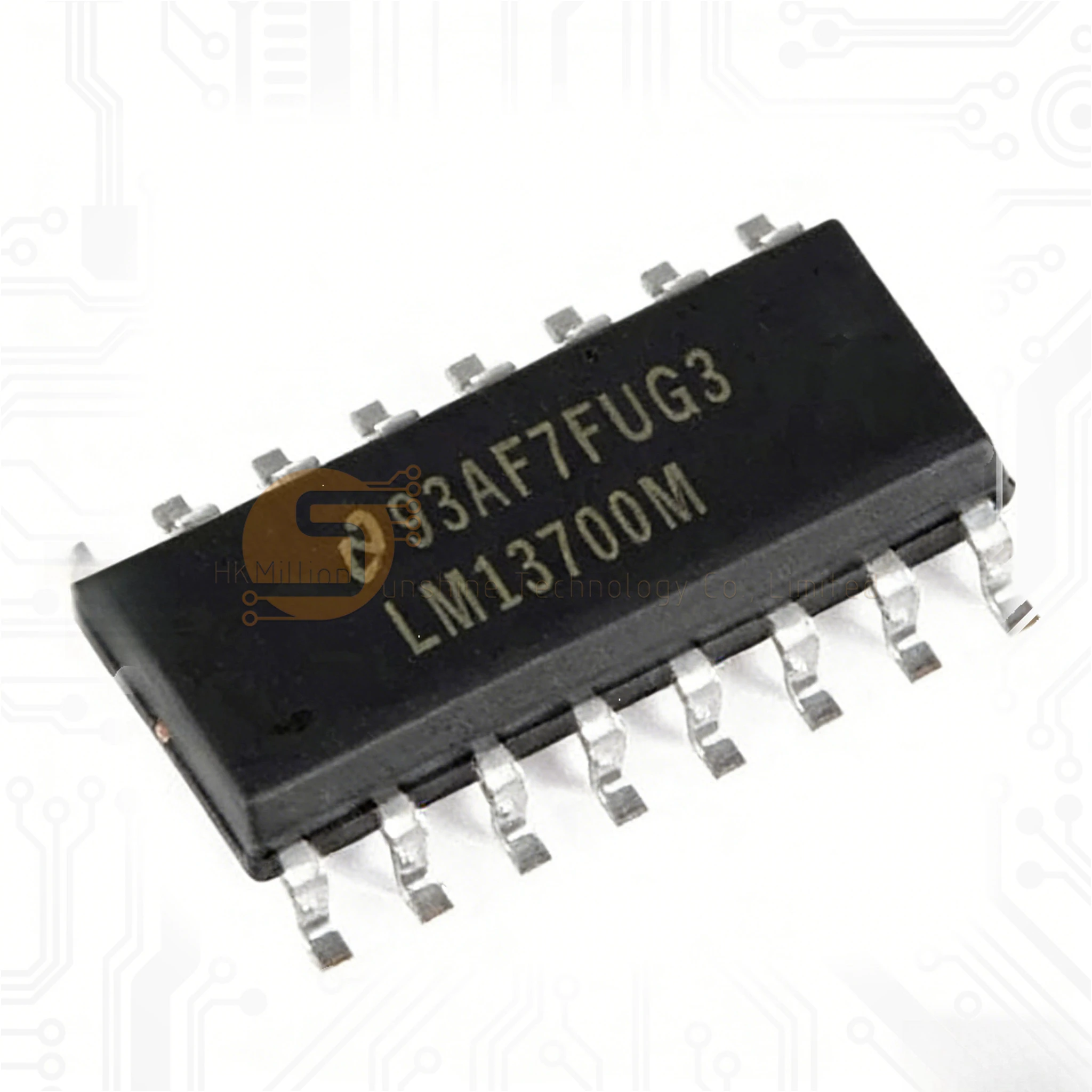 10-100Pcs LM13700 LM13700M LM13700MX SOP16 IC Chip In Stock Wholesale new