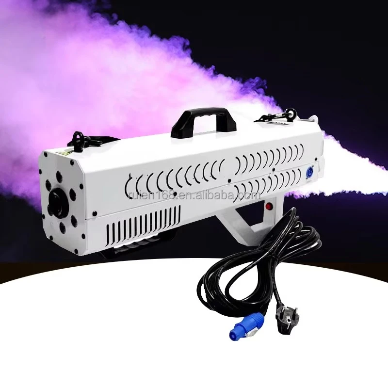 ROLK Portable 1500W Electric Smoke  hine RGB Party Style & Fogger Includes Accessory