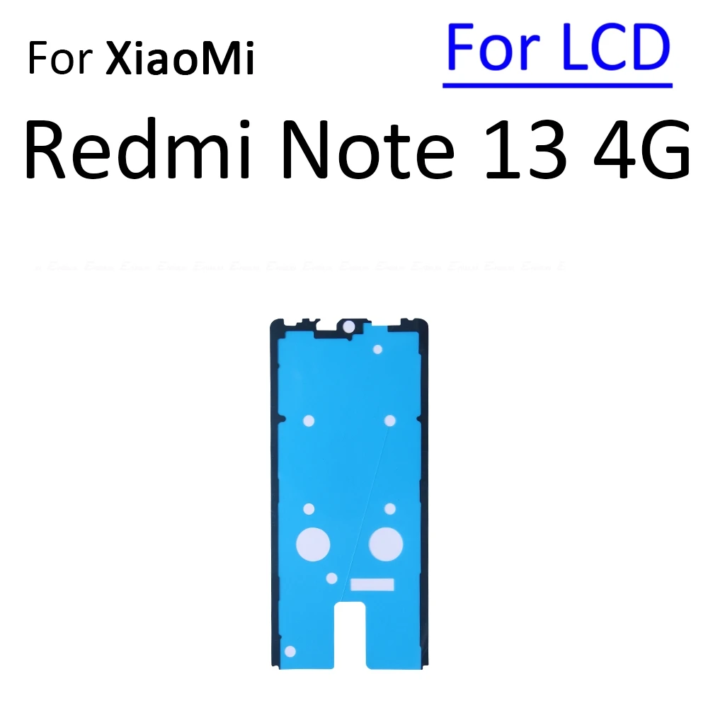 LCD Display Screen Back Cover Rear Sticker Adhesive Glue Tape For Xiaomi Redmi Note 13 Pro Plus Turbo 3 K60 K70 Ultra K70E 4G