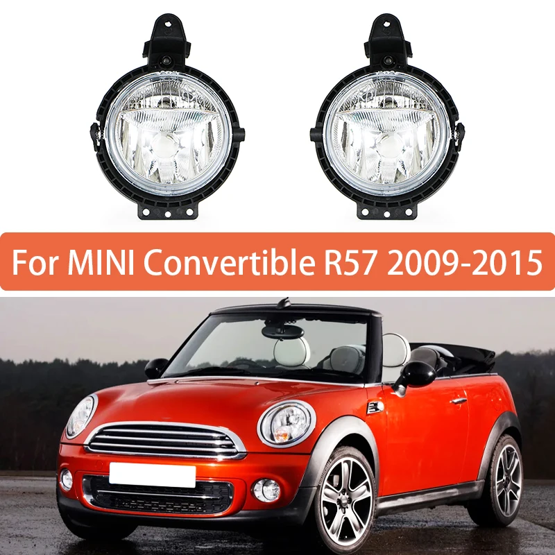 Fog Lamp For BMW MINI Convertible R57 2009 2010 2011 2012 2013 2014 2015 Front Bumper Anti Fog Light 63172751295 51112751295