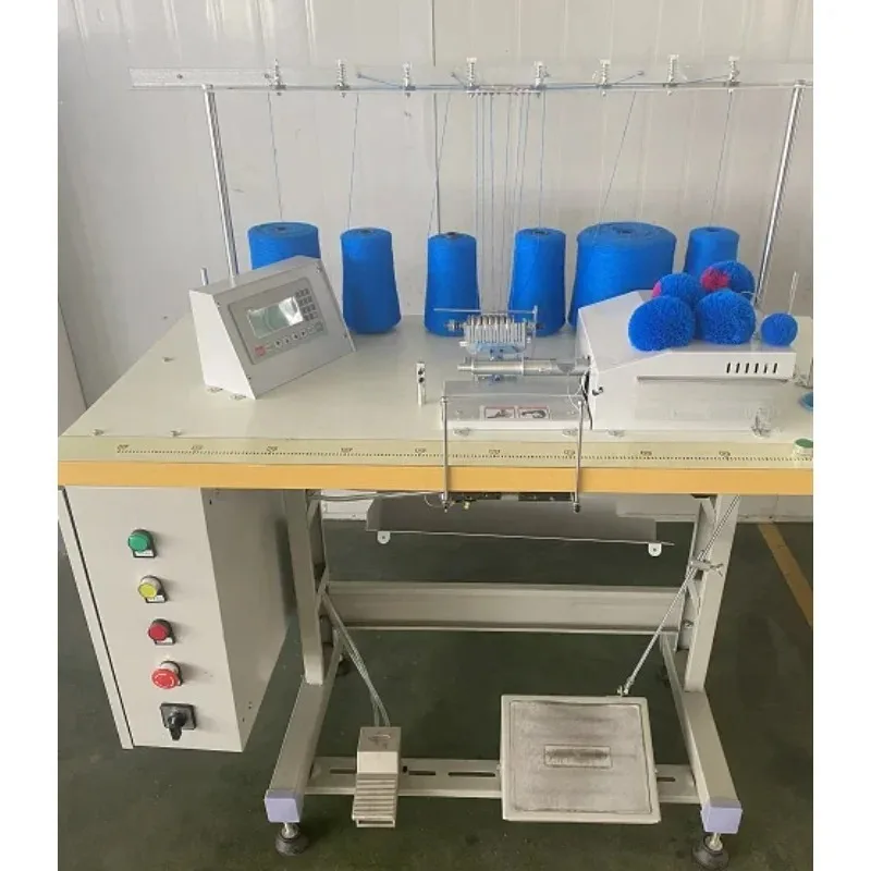 2022 Popular Pompom Hat Machine With Auxiliary Knotting Function
