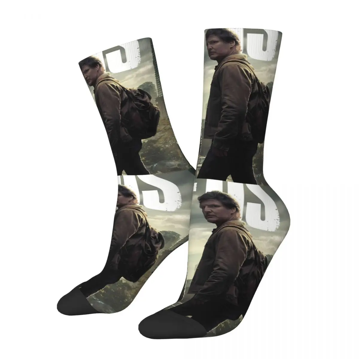 TV Play The Last Of Us Joel Miller And Ellie Williams Men Women Socks Cycling Novelty Spring Summer Autumn Winter Stockings Gift