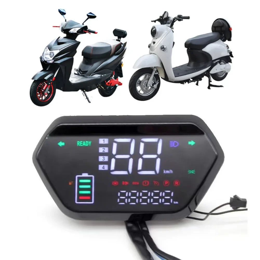 48V/60V/72V Ebike LCD Display Meter Control Panel Speedmeter Screen For EBike Electric Scooter Motor Display