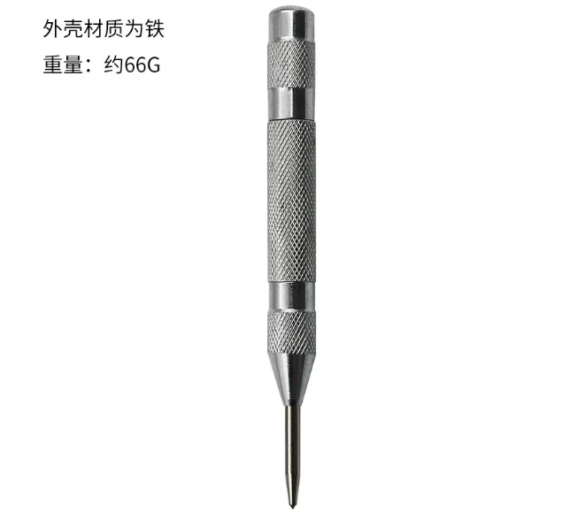 

130 мм автоматический центральный штифтовый пробойник, подпружиненный инструмент для маркировки начальных отверстий, пресс для дерева, маркер для вмятин, сверло для работы по дереву