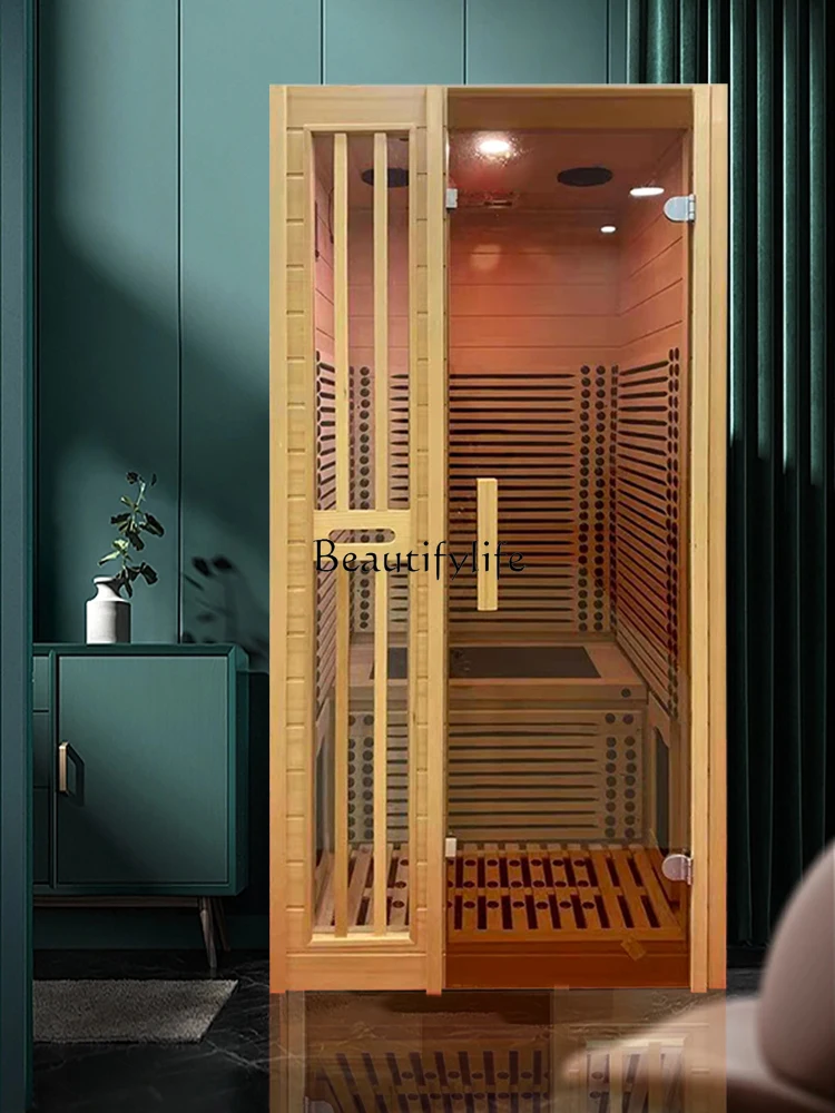 Sauna Room Household Sweat Steaming Room Far Infrared Spectrum Holographic Energy House Light Wave Room Perspiration