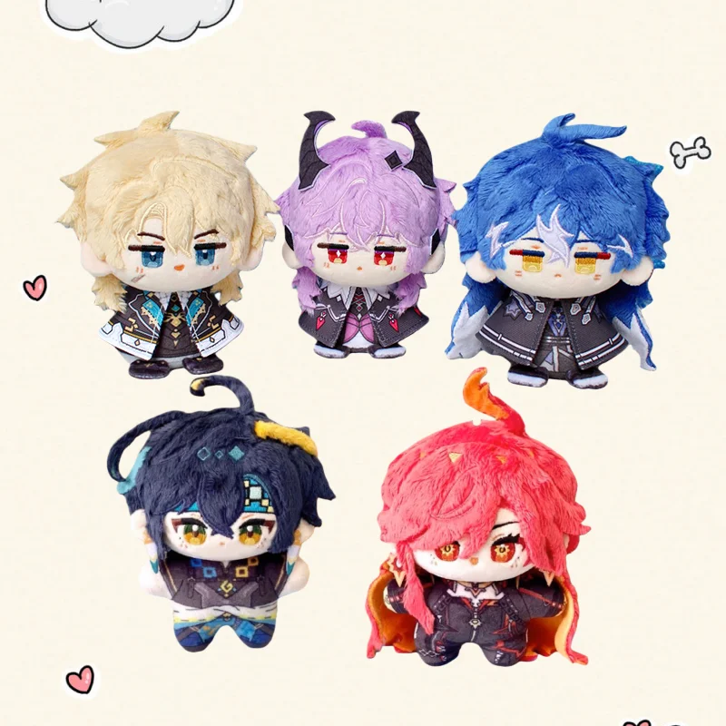 

Новинка 2024 года Genshin Impact Durin Flins Varka Kinichi Mavka, мультяшные аниме-игрушки, коллекционные фигурки, фан-арт, куклы, брелок, подарок