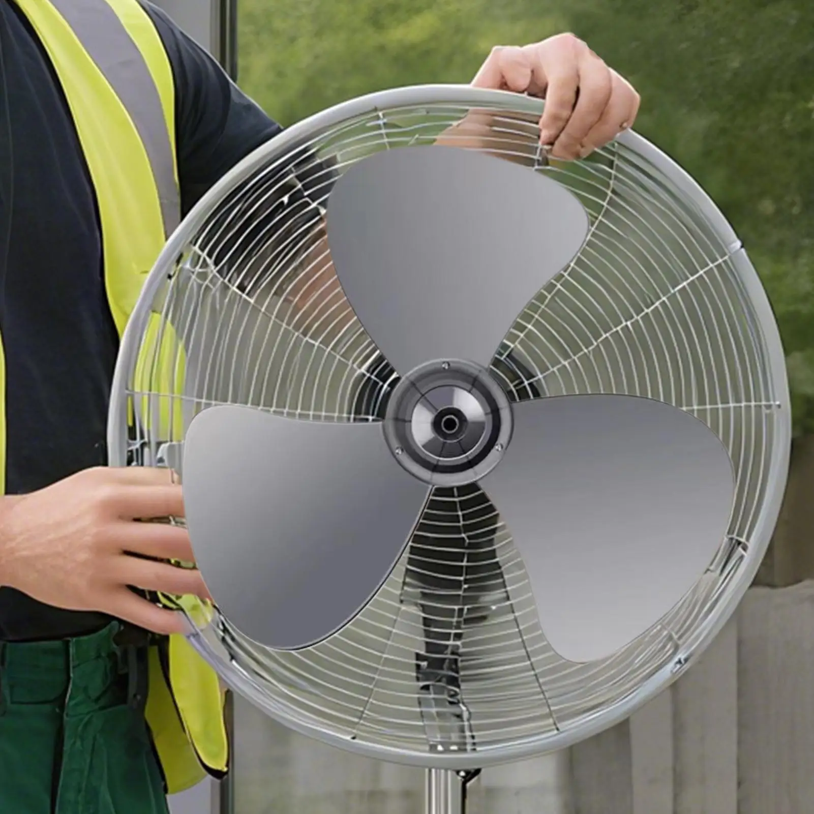 

Fan Leaf Replacement Bedroom Fan Leaf 16 Inch Wind Blower Replacement Part With Nut Cover Fan Blade Replacement Parts