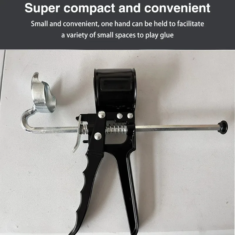Портативный инструмент для наполнения герметика, ручной силиконовый пистолет для герметика из алюминиевого сплава, клей для стекла, профессиональный инструмент для герметика для дома