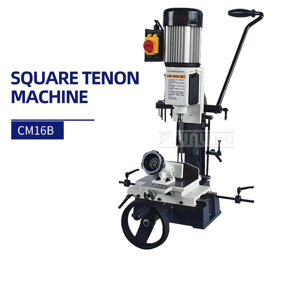 

220V Woodworking Mortise Machine 1/2 HP Powermatic Mortiser With Chisel Bit Sets Benchtop Mortising Machine Square Tenon Machine