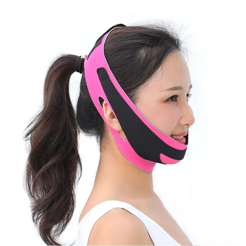 V Face Line Belt Slimming Thin Facial Belt Slim Lift Up Anti Wrinkle Mask Strap Band Beauty Tool 1pcs Double Chin Face Bandage