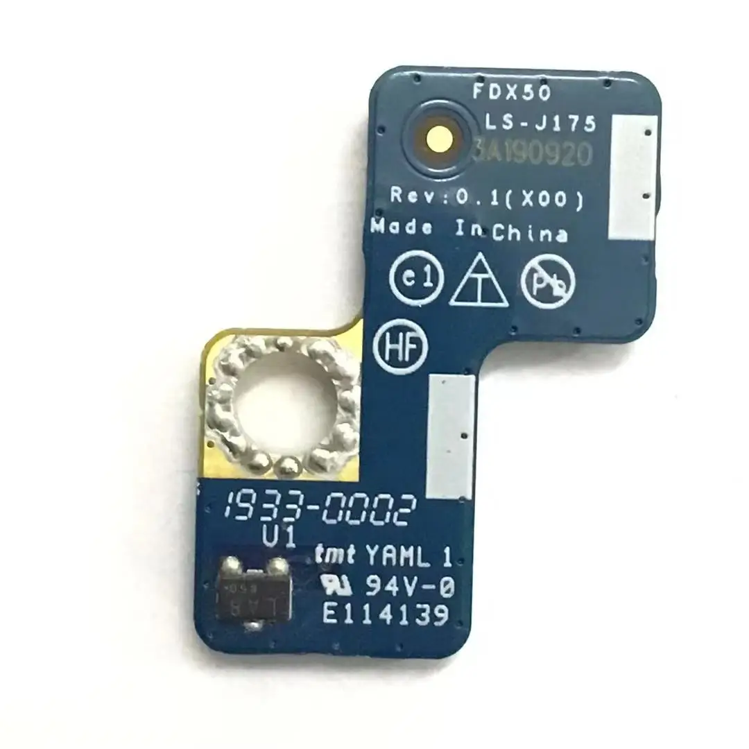 Laptop LED Indicator IO Daughterboard For Dell Precision 7550 7750 M7750 LS-J175P