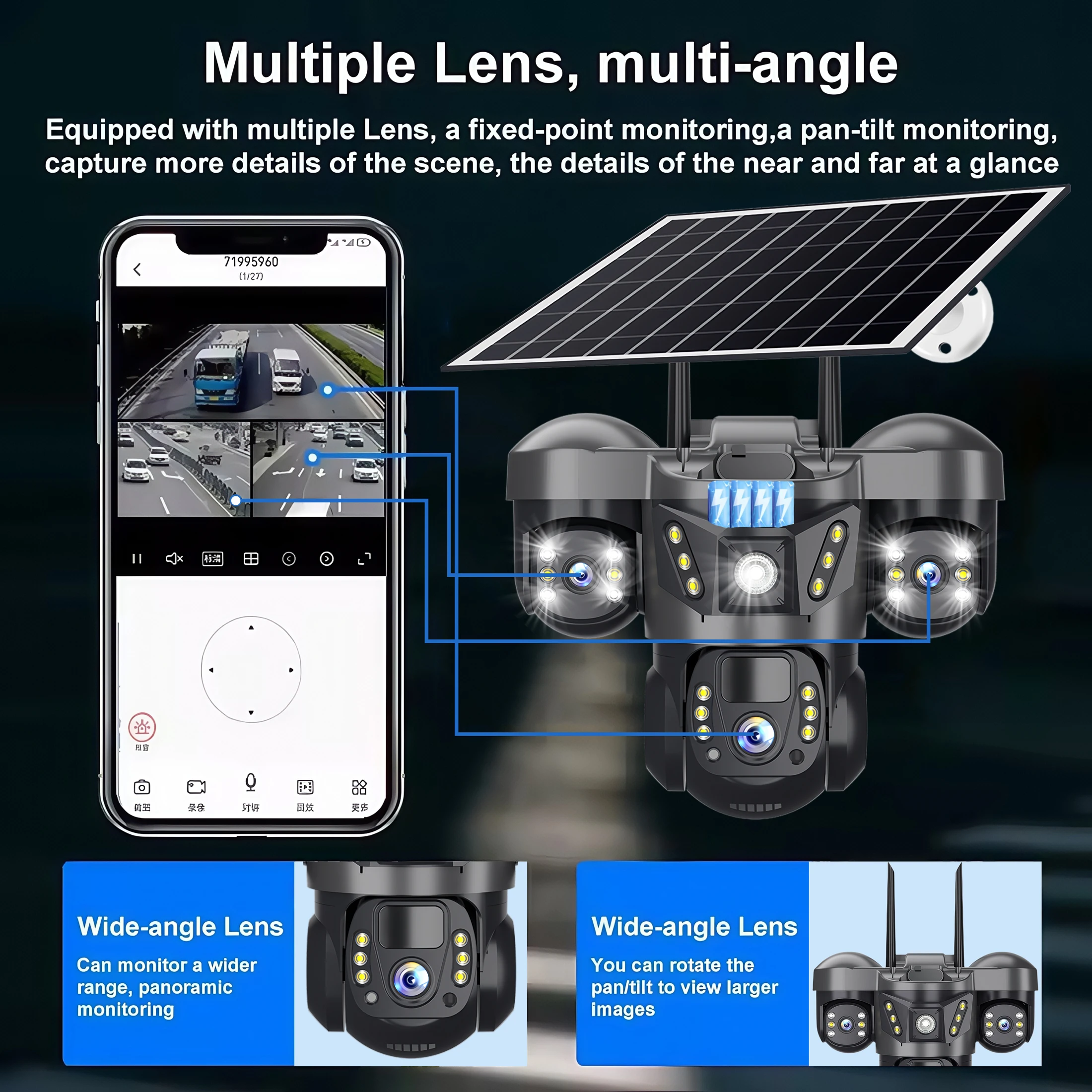 Thumbnail 2 - #40 New Solar Powered Security Cameras Arrivals
