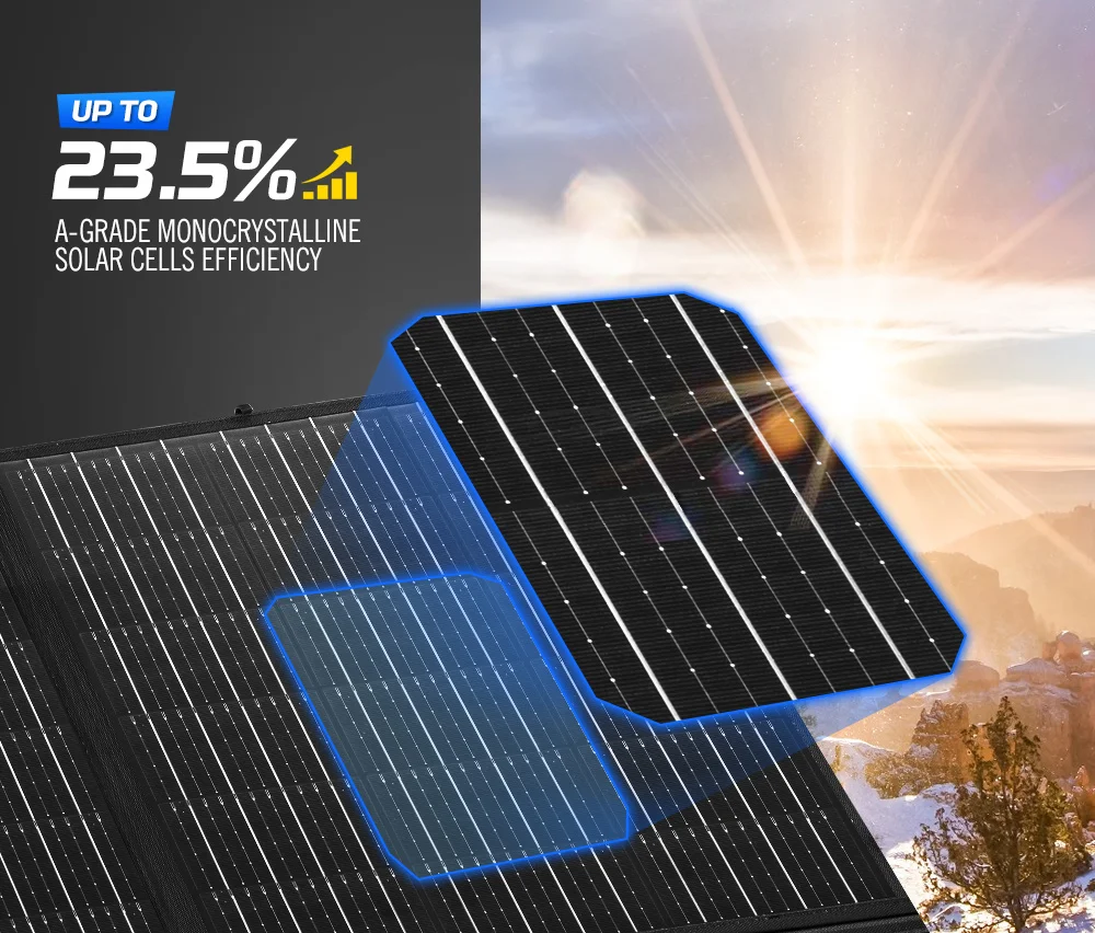 Customization ATEM POWER 12v 100W 200W 300W Foldable Solar Panel Portable Walkable Solar Blanket with MPPT Controller for Campin
