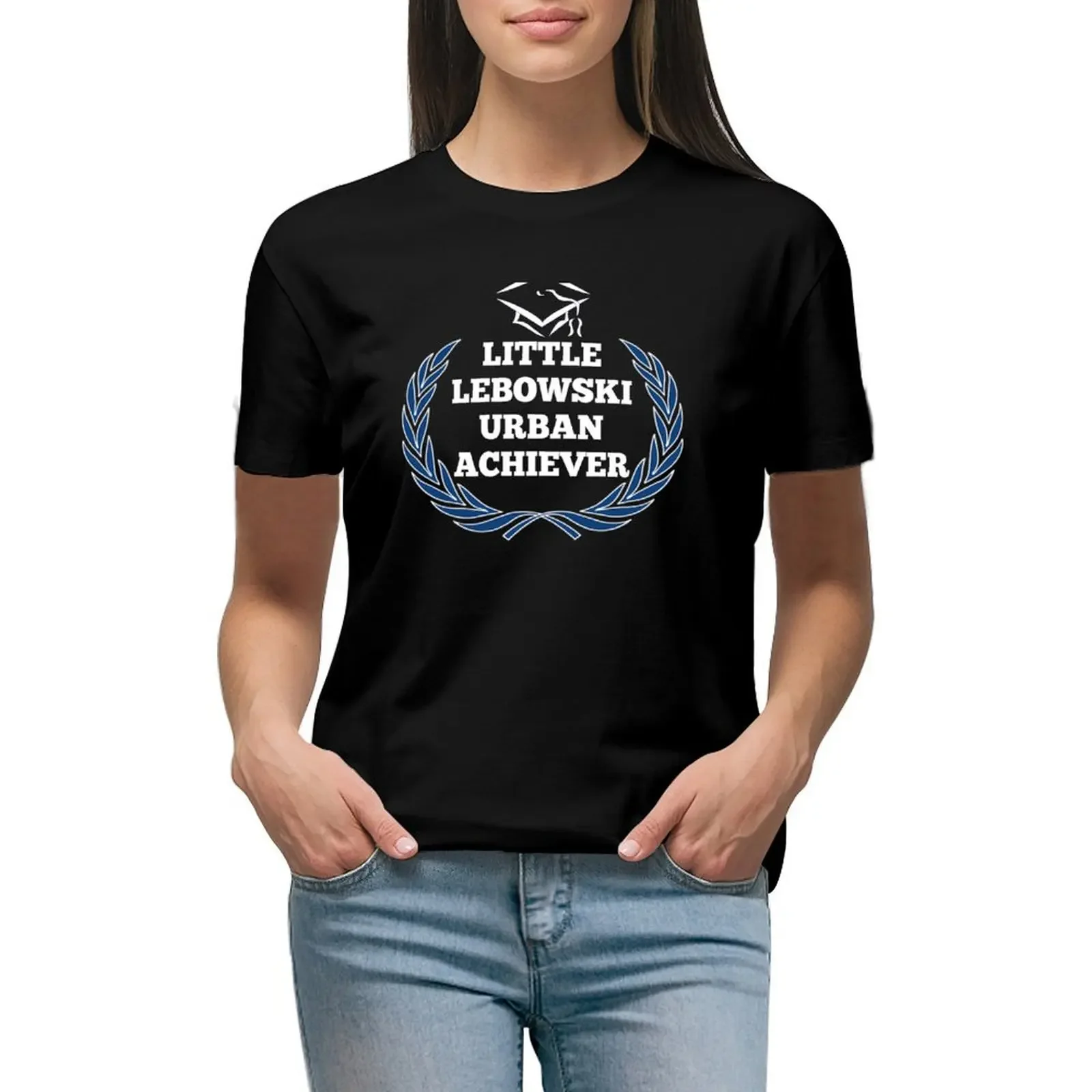 

Little Lebowski Urban Achievers T-Shirt korean fashion plus sizes plus size tops aesthetic clothes cotton t shirts Women