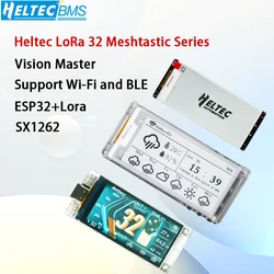 Heltec V3 Meshtastic Series Vision Master ESP32+LoRa IOT development board Arduino with SX1262 Chip BlE,lora TFT-LCD display