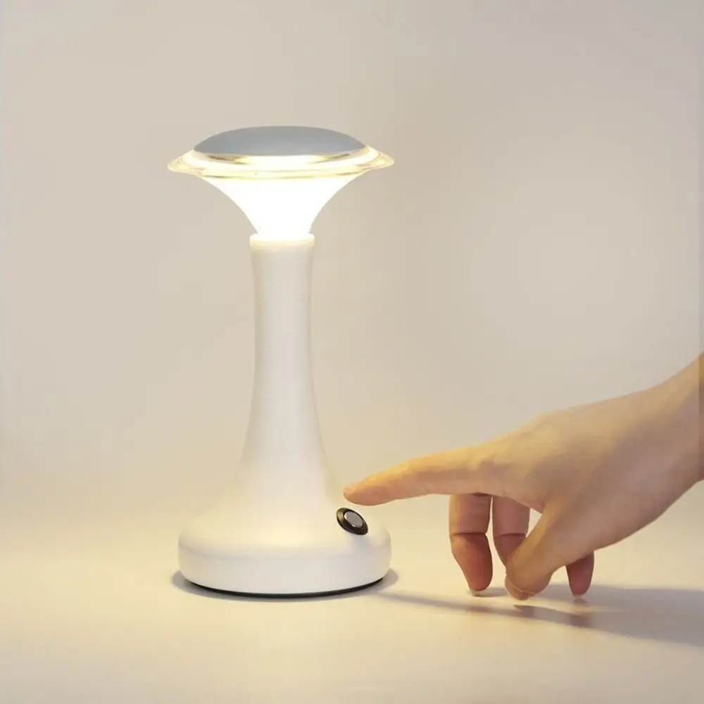 

Rechargeable Wireless LED Table Lamp Touch Sensor Wireless Rechargeable Reading Lamp LED Light USB Powered Desktop Night Light